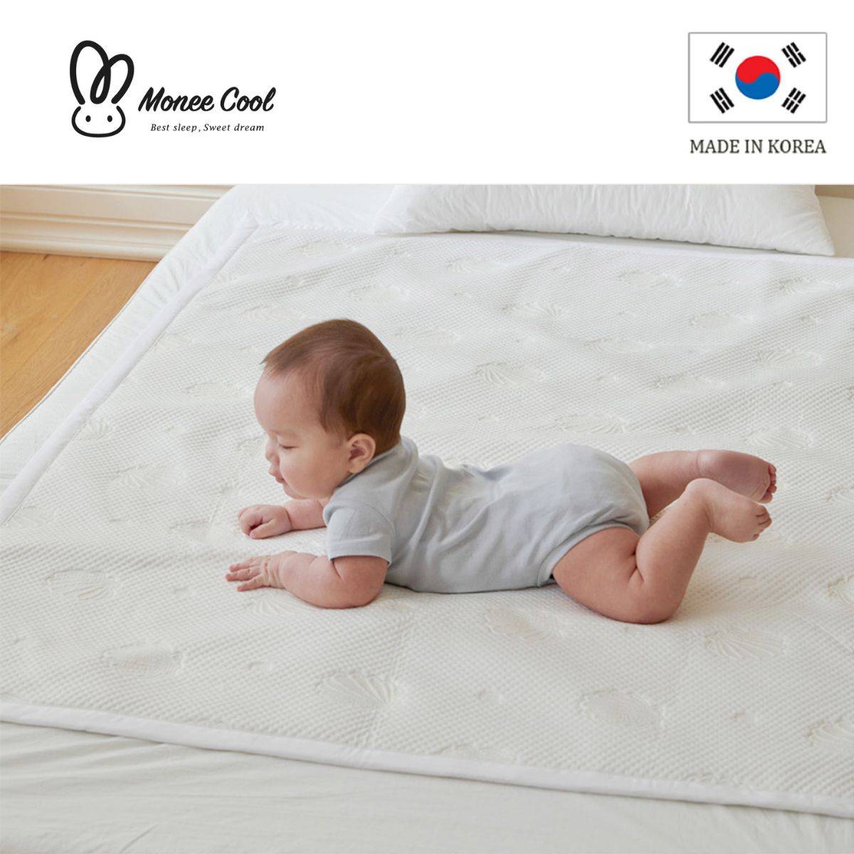 【韓國monee】monee cool 純淨涼感墊/兒童款(100x150cm)